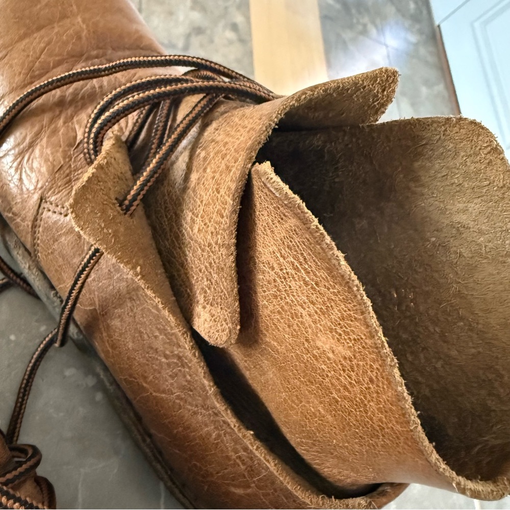 Women's Trippen Leather Ankle Boots - Picture 5 of 11